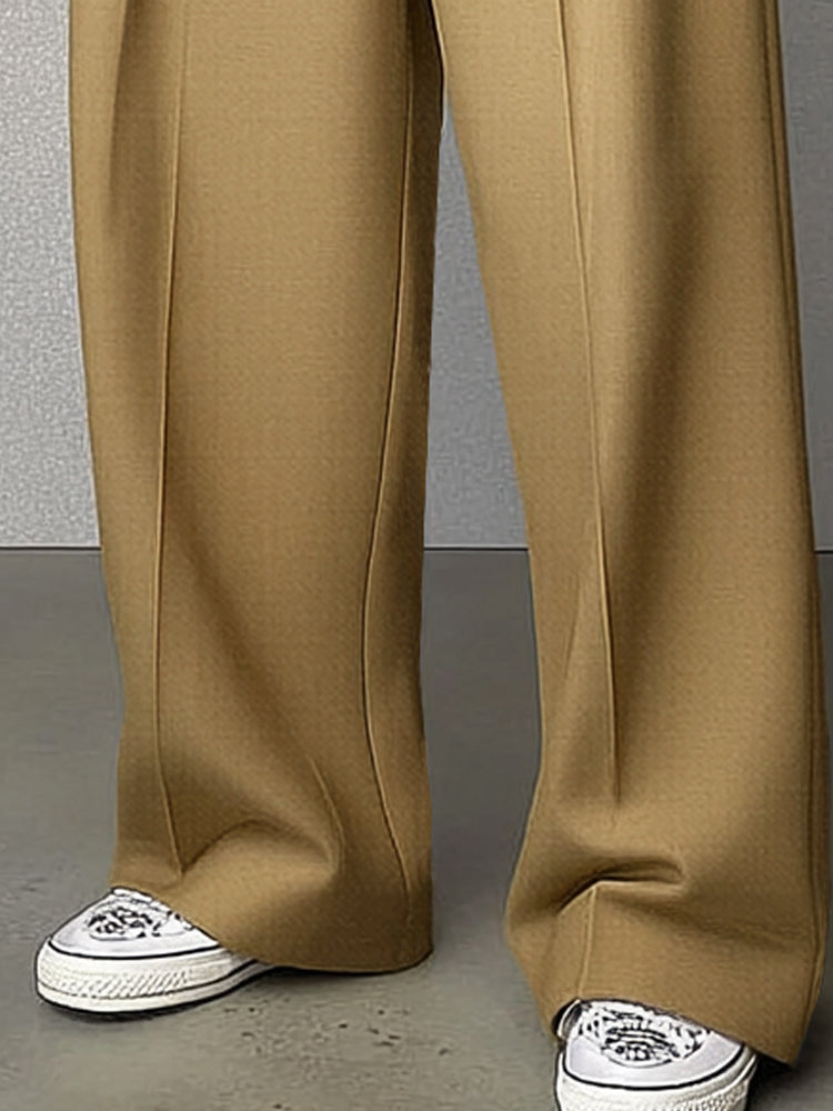Smart Casual Tailored High Waist Pants