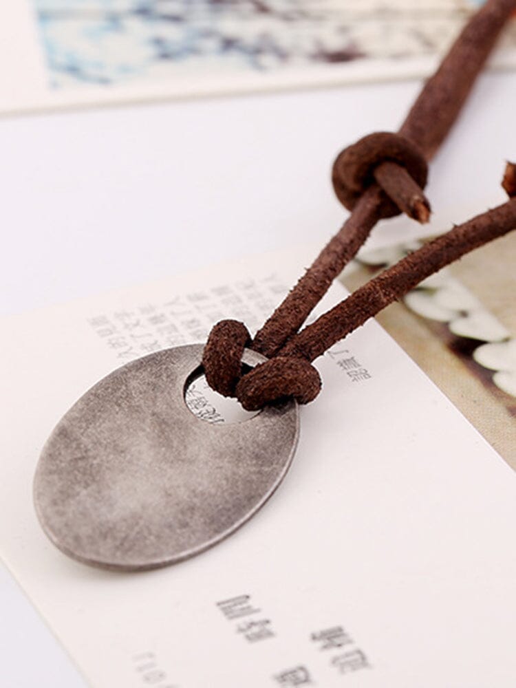 Tribal Swirl Pendant Necklace