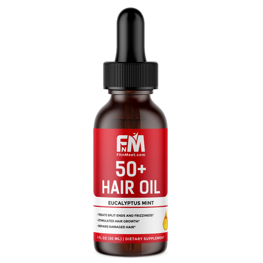 50+ Eucalyptus Hair Oil For Hair Regrowth | Mint, 30 ML
