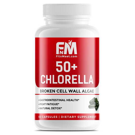 50+ Chlorella Broken Cell Wall Algae – 500mg