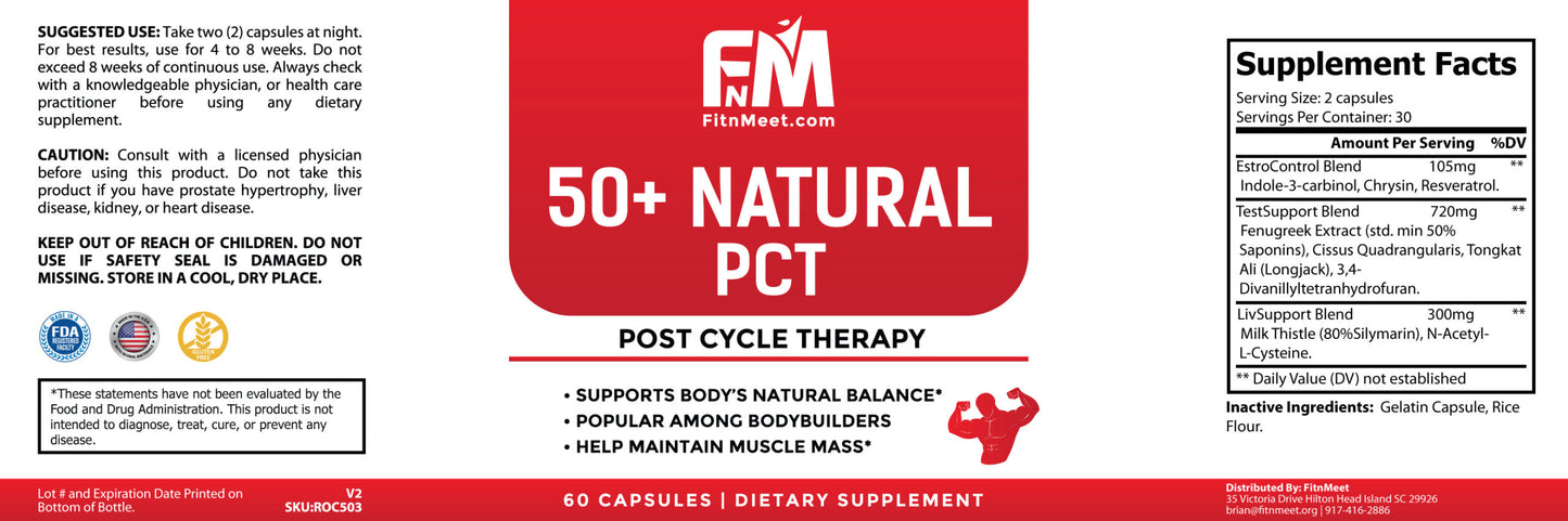 50+ Natural PCT