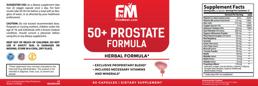50+ Prostate Formula