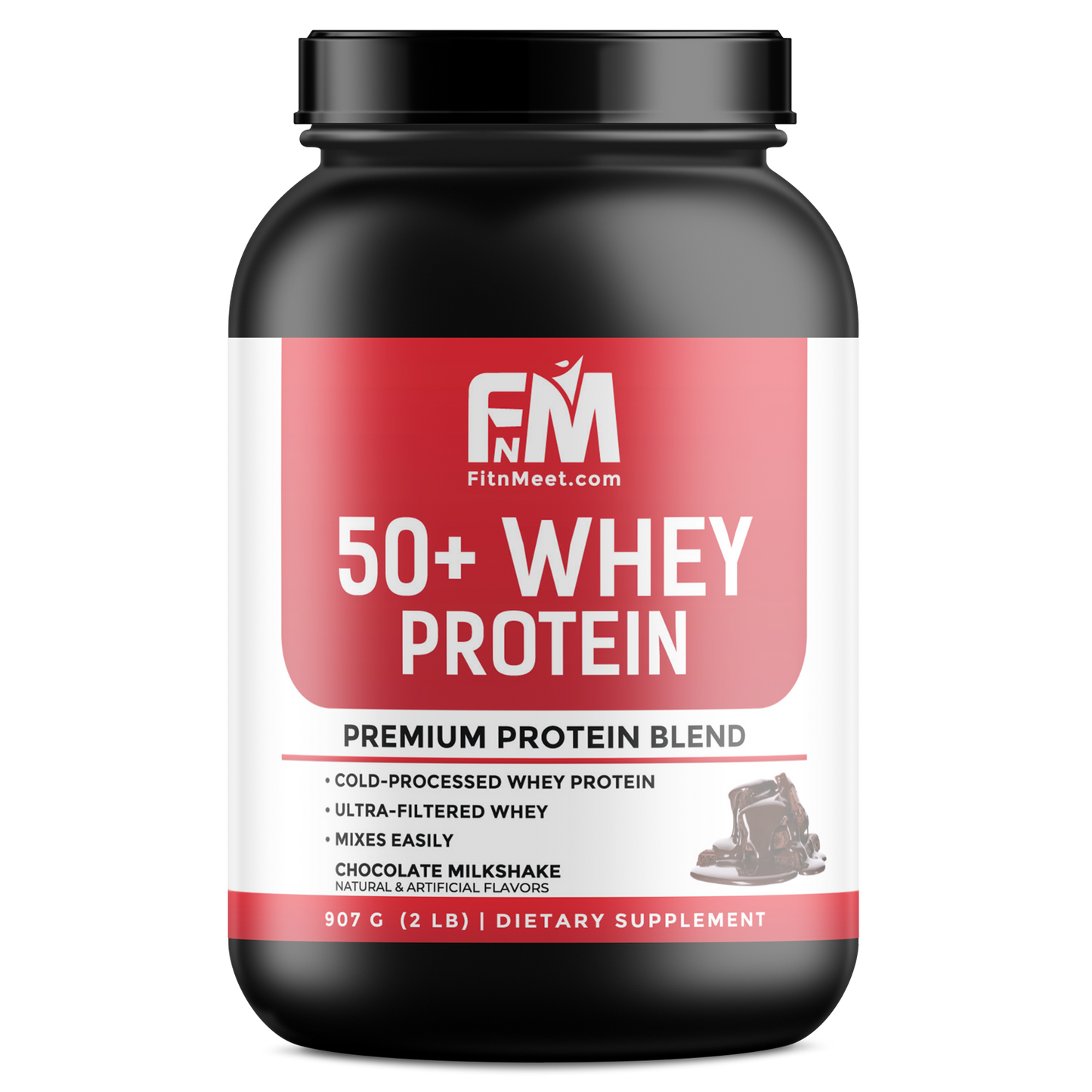 50+ Protein Whey 2LB Chocolate