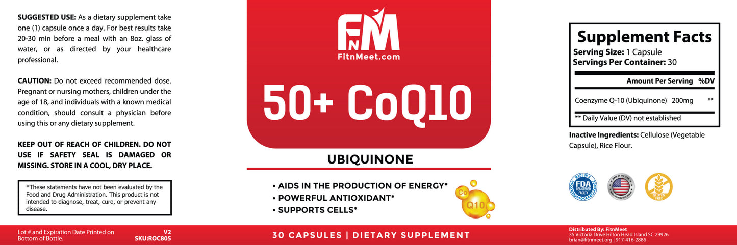 50+ CoQ10 (Ubiquinone)