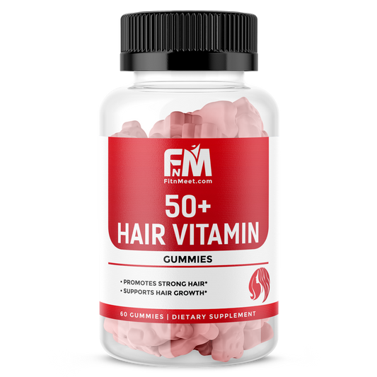 Hair Growth Vitamin Gummies | Biotin & Zinc, 30 Servings