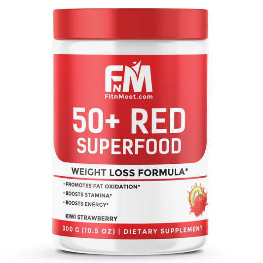 50+ Red Superfood Powder – Kiwi Strawberry, 30 Servings