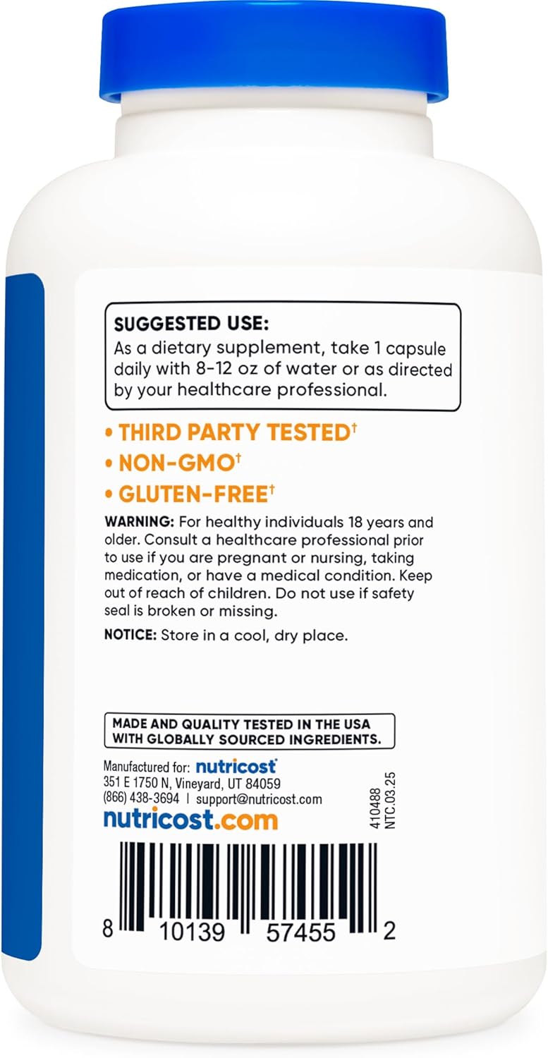 Celery Seed Extract – 5,000mg Equivalent | 240 Vegan Capsules (240-Day Supply)