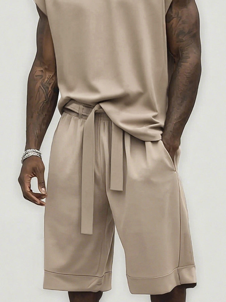 Casual Street Style Matching Set