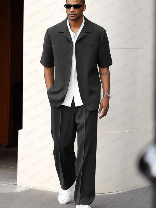 Urban Smart Casual Relaxed Fit Thin Set