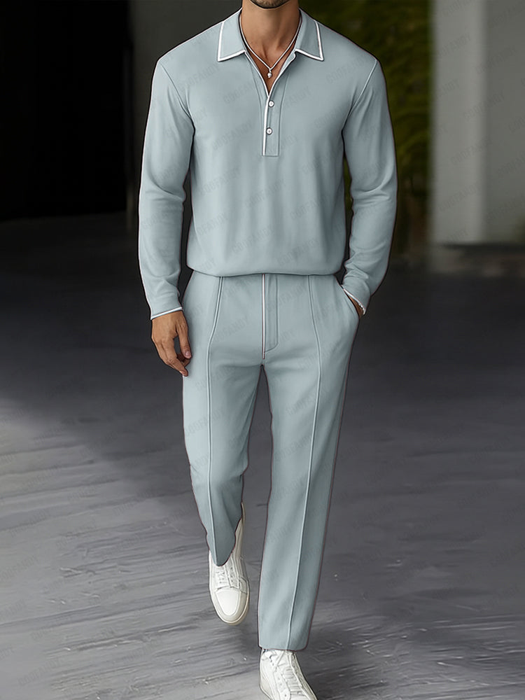 Refined Casual Design Matching Set