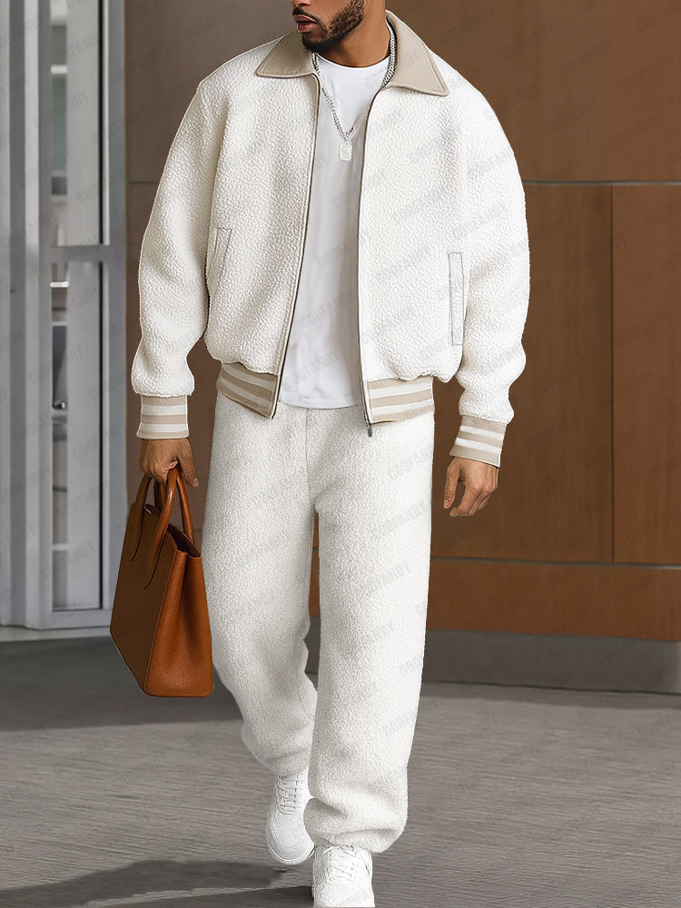 Relaxed Fit Polar Fleece Matching Set