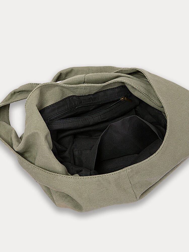Durable Simple Canvas Shoulder Bag