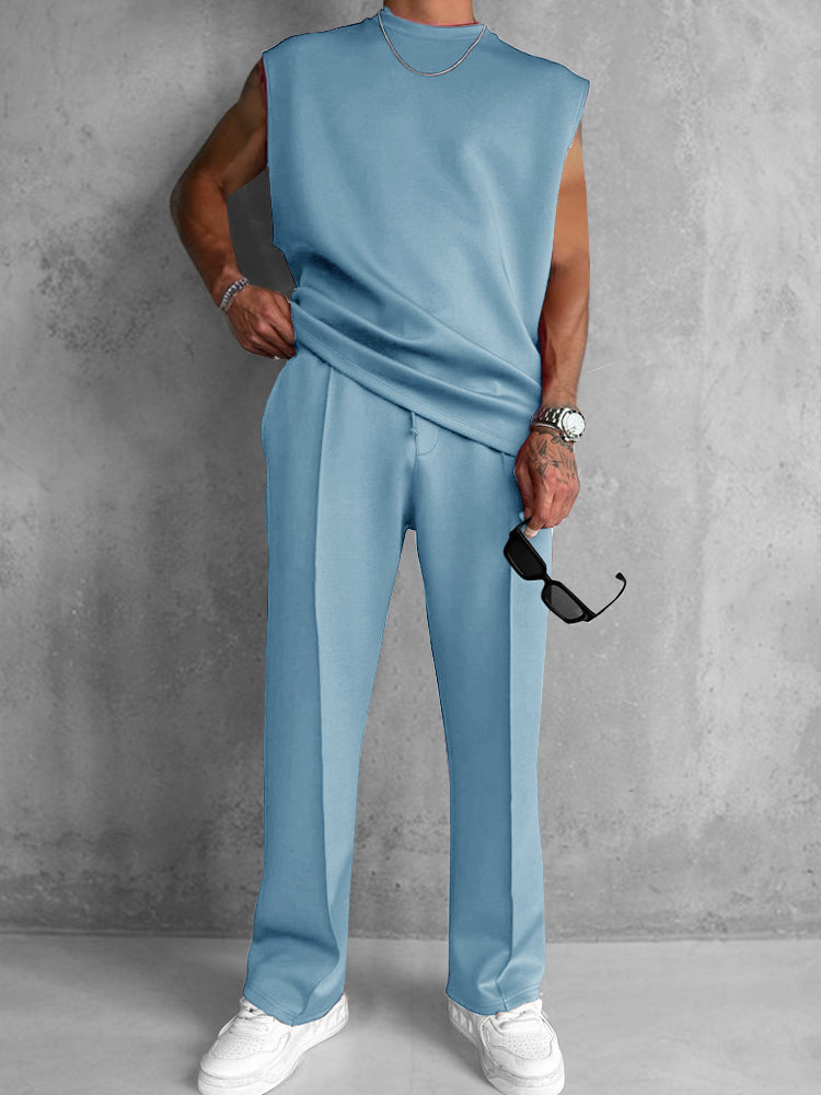 Modern Comfort Tank Top Pants Set