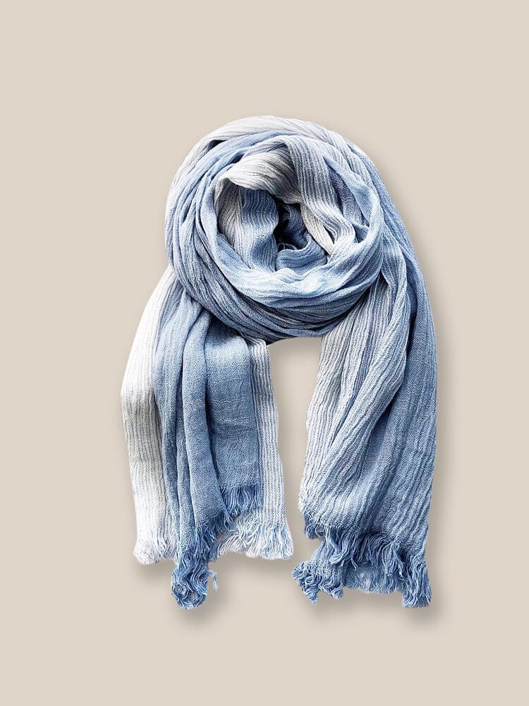 Soft 100% Cotton Tassel Scarf