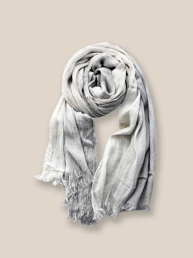 Soft 100% Cotton Tassel Scarf